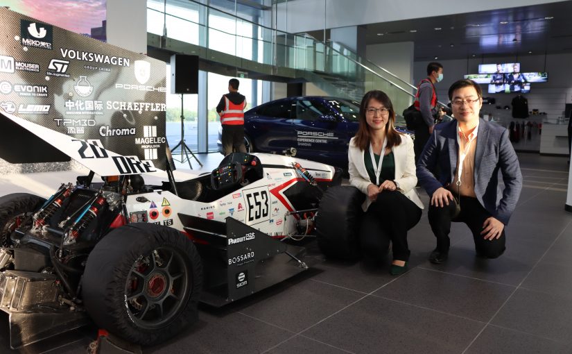 Chinese Formula Student Electric Team competes with Kvaser